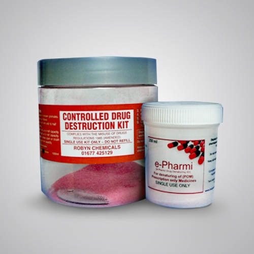 Prescription Only Medicine (PoM’s) Destruction Kits Natural UK