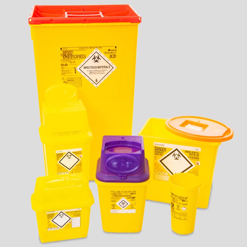 Rigid Plastic Containers for Incineration Natural UK
