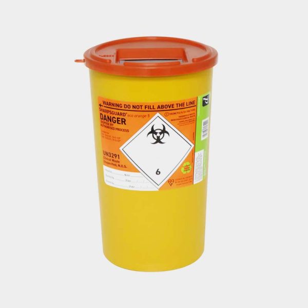 Rigid Container: Orange 4Ltr