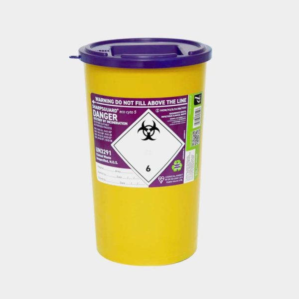 Rigid Container: Purple – 5Ltr
