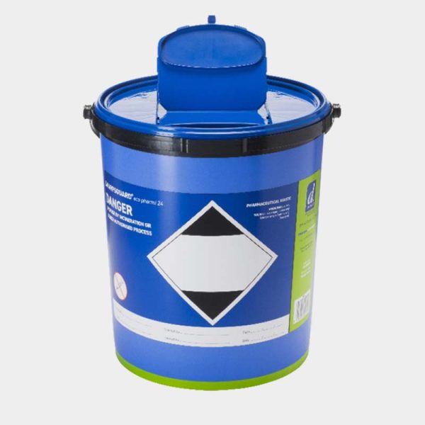 Rigid Container: Blue – 24Ltr